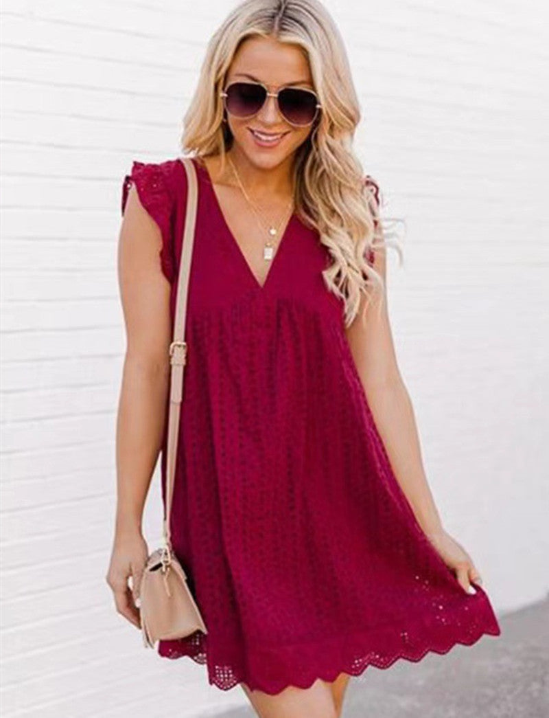 Robe Dentelle barboteuse